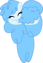 Size: 2602x3811 | Tagged: safe, artist:limedreaming, oc, oc only, oc:curly mane, pony, heart pony, high res, sleeping, solo