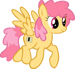 Size: 11721x10757 | Tagged: safe, artist:cyanlightning, dizzy twister, orange swirl, pegasus, pony, g4, sonic rainboom (episode), .svg available, absurd resolution, female, mare, simple background, solo, transparent background, vector