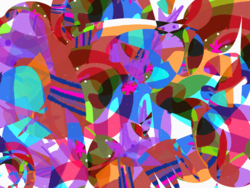 Size: 2048x1536 | Tagged: safe, artist:super trampoline, twilight sparkle, pony, unicorn, g4, 1000 hours in ms paint, abstract, abstract art, abstract background, chaos, colorful, copy and paste, dada, modern art, ms paint