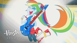 Size: 1920x1080 | Tagged: safe, screencap, rainbow dash, equestria girls, g4, my little pony equestria girls: rainbow rocks, awesome as i wanna be, female, hasbro studios, solo