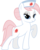 Size: 4794x6000 | Tagged: safe, artist:slb94, nurse redheart, pony, g4, absurd resolution, bedroom eyes, female, looking at you, nurse, pose, raised hoof, rarity pose, simple background, solo, transparent background, vector