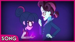 Size: 1280x720 | Tagged: safe, screencap, principal abacus cinch, sci-twi, twilight sparkle, equestria girls, g4, my little pony equestria girls: friendship games, unleash the magic, youtube, youtube link, youtube thumbnail