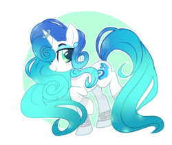 Size: 1024x863 | Tagged: safe, artist:peachesandcreamated, oc, oc only, pony, unicorn, female, mare, solo, watermark