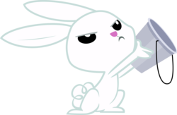 Size: 4601x3000 | Tagged: safe, artist:sollace, angel bunny, g4, .svg available, bucket, high res, male, show accurate, simple background, solo, transparent background, vector
