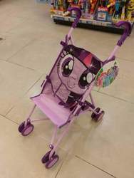 Size: 720x960 | Tagged: safe, twilight sparkle, alicorn, pony, g4, irl, merchandise, photo, stroller, trio, twilight sparkle (alicorn)