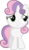 Size: 8456x14673 | Tagged: safe, artist:cyanlightning, sweetie belle, pony, g4, the fault in our cutie marks, .svg available, absurd resolution, female, simple background, solo, transparent background, vector