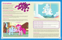 Size: 1700x1100 | Tagged: safe, pinkie pie, rainbow dash, g4, my little pony: tails of equestria, cloudsdale, friendship token