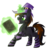 Size: 1400x1492 | Tagged: safe, artist:drawntildawn, oc, oc only, oc:catrina mewale, pony, unicorn, book, clothes, cute little fangs, fangs, glowing horn, hat, horn, levitation, magic, open mouth, raised hoof, simple background, smiling, socks, solo, striped socks, telekinesis, transparent background, witch hat