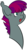 Size: 356x658 | Tagged: safe, artist:david rainbowie, oc, oc only, oc:star breaker, bat pony, pony, bust, female, mare, portrait, simple background, solo, transparent background