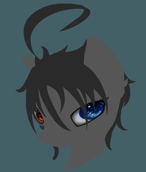 Size: 2042x2407 | Tagged: safe, artist:adetuddymax, oc, oc only, oc:adetuddymax, heterochromia, high res, looking at you, practice, solo