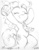 Size: 635x816 | Tagged: safe, artist:lindsay cibos, part of a set, pinkie pie, earth pony, semi-anthro, g4, cider, female, necktie, sketch, solo