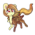 Size: 600x600 | Tagged: safe, artist:cinnamonsparx, oc, oc only, oc:alice goldenfeather, android, pegasus, pony, fanfic:alice - halfdroid, fanfic, fanfic art, female, mare, solo