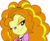 Size: 3628x3001 | Tagged: safe, artist:cloudy glow, adagio dazzle, equestria girls, g4, my little pony equestria girls: rainbow rocks, amulet, clothes, female, gem, high res, jewelry, lidded eyes, necklace, raised eyebrow, simple background, siren gem, smirk, solo, spikes, transparent background, vector