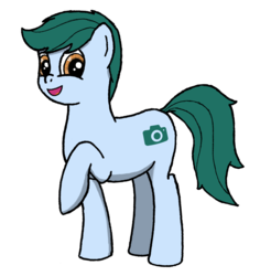 Size: 3208x3400 | Tagged: safe, artist:derpyjoel, oc, oc only, earth pony, pony, 2017 community collab, derpibooru community collaboration, high res, looking at you, open mouth, raised hoof, simple background, smiling, solo, transparent background