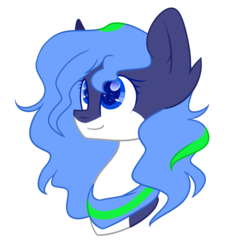 Size: 1345x1440 | Tagged: safe, artist:despotshy, oc, oc only, original species, shark pony, bust, female, mare, portrait, solo