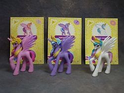 Size: 300x225 | Tagged: safe, princess cadance, princess celestia, princess luna, g4, blind bag, irl, photo, toy