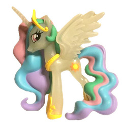 Size: 463x463 | Tagged: safe, princess celestia, g4, funko, glow in the dark, irl, photo, solo, toy