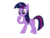 Size: 1600x1200 | Tagged: safe, artist:franzeir, twilight sparkle, g4, female, raised hoof, simple background, solo, white background