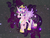 Size: 1600x1215 | Tagged: safe, artist:riofluttershy, artist:theshadowstone, princess cadance, crystal alicorn, crystal pony, pony, g4, alternate hairstyle, crystallized, female, mare, solo