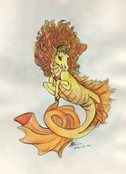 Size: 1024x1412 | Tagged: safe, artist:sagastuff94, adagio dazzle, siren, g4, female, simple background, solo, traditional art