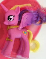 Size: 720x928 | Tagged: safe, princess cadance, a canterlot wedding, g4, my little pony: friendship is magic, brushable, cropped, facebook, heart, irl, photo, solo, toy