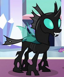 Size: 385x465 | Tagged: safe, screencap, thorax, changeling, g4, the times they are a changeling, cropped, male, smiling, solo