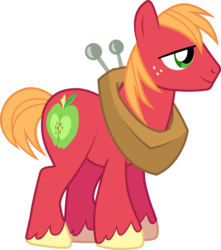 Size: 2550x2880 | Tagged: safe, big macintosh, earth pony, pony, g4, official, castle creator, high res, male, simple background, solo, stallion, transparent background