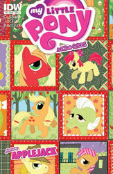 Size: 900x1384 | Tagged: safe, idw, apple bloom, apple brown betty, apple fritter, applejack, babs seed, big macintosh, braeburn, uncle orange, earth pony, pony, g4, spoiler:comic, apple family member, female, filly, foal, male, mare, stallion