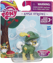 Size: 1122x1349 | Tagged: safe, apple strudel, g4, apple family member, blind bag, irl, photo, solo, toy