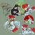 Size: 1000x1000 | Tagged: safe, artist:ponyrula, oc, oc only, pegasus, pony, christmas, christmas tree, present, ribbon, tree