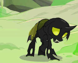 Size: 508x409 | Tagged: safe, color edit, edit, edited screencap, editor:watermelon changeling, screencap, thorax, changeling, g4, the times they are a changeling, animated, color cycling, colored, cropped, dancing, gif, hue, male, party hard, raveling, reversed, solo, wat