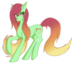 Size: 1024x897 | Tagged: safe, artist:mystic-l1ght, oc, oc only, oc:artline, earth pony, pony, simple background, solo, tongue out, transparent background