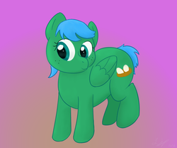 Size: 1200x1000 | Tagged: safe, artist:veggiefangirl, oc, oc only, oc:maggie, pegasus, pony, solo