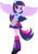 Size: 10422x15036 | Tagged: safe, artist:sugar-loop, twilight sparkle, equestria girls, g4, .ai available, .svg available, absurd resolution, alternative cutie mark placement, book, boots, clothes, female, high heel boots, pleated skirt, ponied up, ponytail, show accurate, simple background, skirt, solo, transparent background, vector, wings