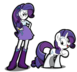 Size: 1024x956 | Tagged: safe, artist:kingtoby19, rarity, human, equestria girls, g4, human ponidox, self ponidox