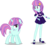 Size: 7000x6239 | Tagged: safe, artist:limedazzle, sunny flare, human, pony, equestria girls, g4, my little pony equestria girls: friendship games, absurd resolution, alternate universe, clothes, equestria girls ponified, happy, human ponidox, ponified, self ponidox, show accurate, smiling