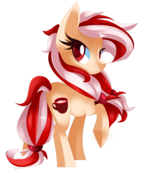 Size: 3643x4426 | Tagged: safe, artist:sorasku, oc, oc only, oc:peppermint mocha, earth pony, pony, absurd resolution, female, mare, simple background, solo, transparent background