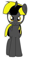 Size: 4500x8959 | Tagged: safe, oc, oc only, oc:bee queen, pony, unicorn, 2017 community collab, derpibooru community collaboration, absurd resolution, female, mare, simple background, solo, transparent background, vector