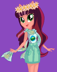 Size: 298x374 | Tagged: safe, artist:pufuletickamlp, gloriosa daisy, equestria girls, g4, female, solo