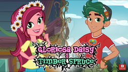 Size: 1024x577 | Tagged: safe, screencap, gloriosa daisy, timber spruce, equestria girls, g4, my little pony equestria girls: legend of everfree, watermark