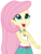 Size: 2447x3238 | Tagged: safe, artist:sketchmcreations, fluttershy, equestria girls, g4, my little pony equestria girls: legend of everfree, clothes, cute, female, happy, high res, looking up, open mouth, shyabetes, simple background, sleeveless, solo, tank top, transparent background, vector