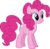 Size: 3560x3456 | Tagged: safe, artist:deyrasd, pinkie pie, earth pony, pony, g4, female, high res, mare, simple background, smiling, solo, transparent background, vector