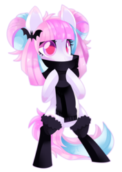 Size: 2944x4156 | Tagged: safe, artist:sorasku, oc, oc only, pony, bipedal, clothes, female, high res, mare, scarf, simple background, socks, solo, transparent background
