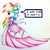 Size: 1887x1884 | Tagged: safe, artist:liaaqila, rainbow dash, equestria girls, g4, beautiful, clothes, crossed arms, dress, female, gown, hands crossed, makeover, model, modeling, pink, pink dress, rainbow dash always dresses in style, solo, traditional art, truth or dare