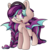 Size: 4645x4834 | Tagged: safe, artist:cutepencilcase, oc, oc only, oc:sombre sonata, bat pony, pony, absurd resolution, braid, earmuffs, simple background, solo, transparent background