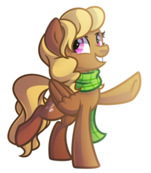 Size: 1533x1758 | Tagged: safe, artist:drawntildawn, oc, oc only, oc:zamitri, pegasus, pony, clothes, scarf, simple background, solo, transparent background