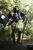 Size: 4000x6000 | Tagged: safe, artist:lordkarpador, nightmare moon, human, g4, absurd resolution, clothes, cosplay, costume, forest, high heels, irl, irl human, photo, shoes, solo, staff