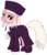 Size: 673x789 | Tagged: safe, artist:cheesedork, pony, fate/stay night, illyasviel von einzbern, ponified, simple background, solo, transparent background