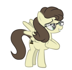 Size: 1280x1244 | Tagged: safe, artist:wish, oc, oc only, oc:arta, pegasus, pony, female, glasses, mare, solo