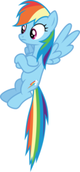 Size: 6001x12802 | Tagged: safe, artist:deratrox, rainbow dash, g4, testing testing 1-2-3, .svg available, absurd resolution, female, simple background, solo, transparent background, vector